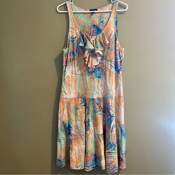 Lauren Ralph Lauren Dresses & Skirts - LRL RALPH LAUREN JEANS CO Colorful Paisley Sundress Dress